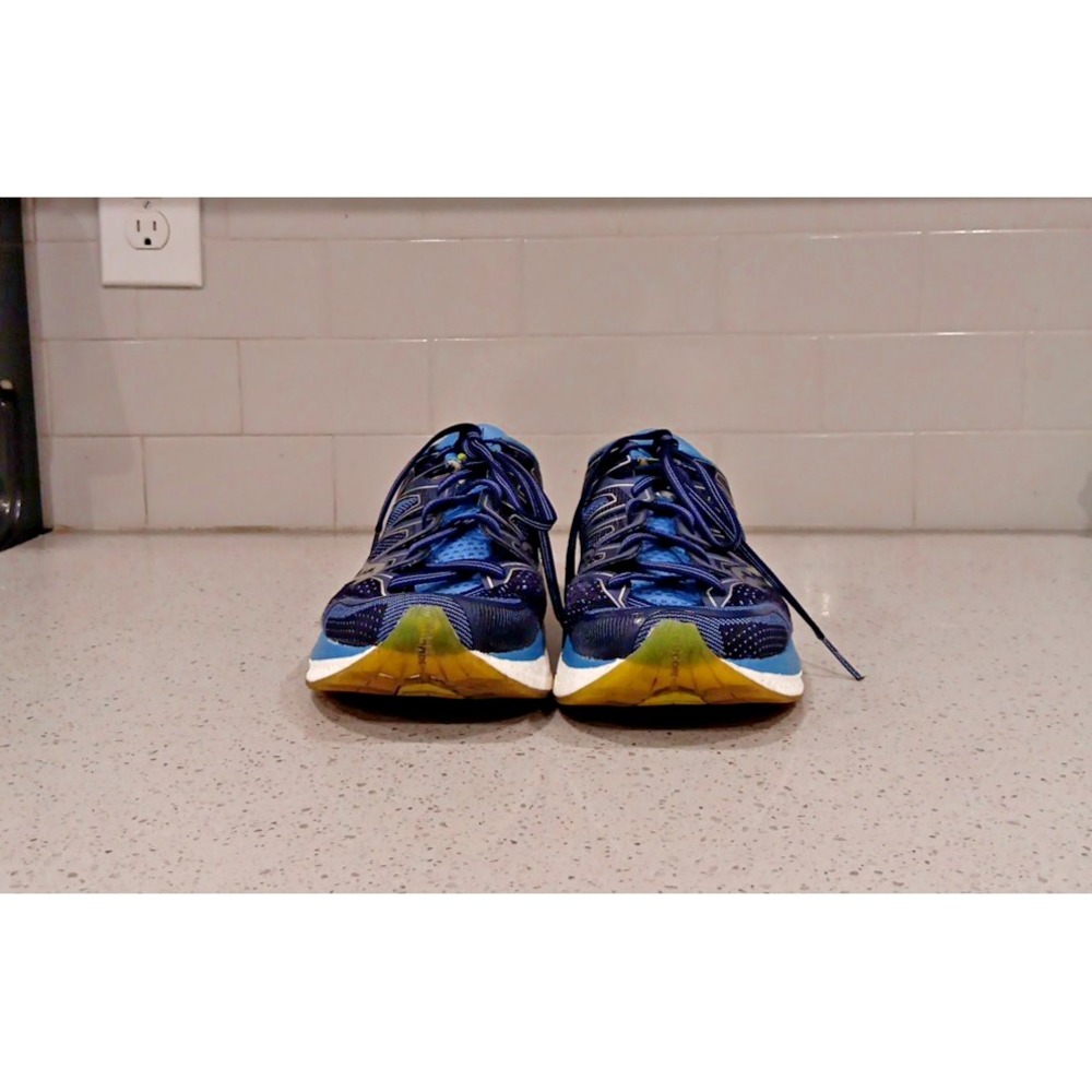 Saucony Womens Hurricane ISO 5 S10460-1 Blue Running Shoes Sneakers Size 9.5 - Picture 3 of 10